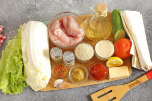 Сэндвич ролл с курицей Сэндвич ролл с курицей