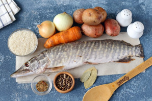 Уха из щуки с рисом Уха из щуки с рисом