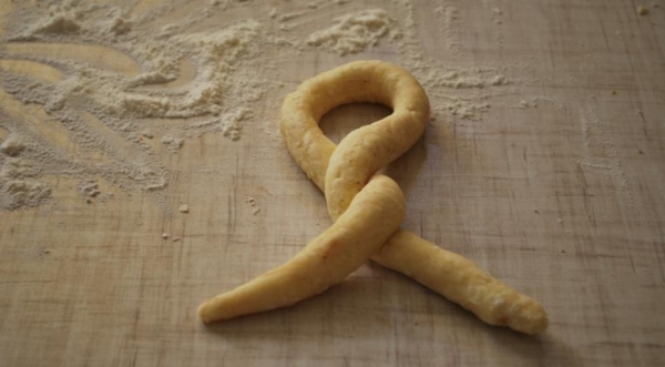 Творожные крендели, пошаговый рецепт с фото