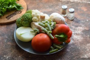 Овощное рагу в мультиварке для диабетиков Овощное рагу в мультиварке для диабетиков