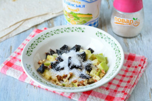 Рулет из лаваша с черносливом Рулет из лаваша с черносливом