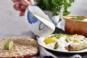 Сметанный соус к рыбе Сметанный соус к рыбе