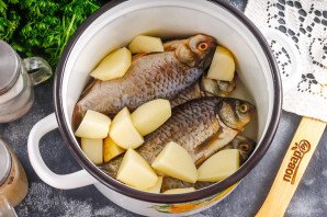 Заливное из ухи Заливное из ухи