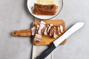 Копченое сало в мультиварке Копченое сало в мультиварке