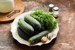 Быстрые огурчики в пакете Быстрые огурчики в пакете