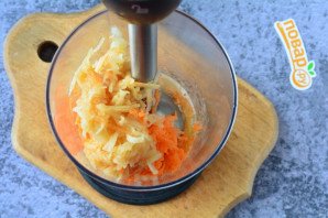 Морковно-яблочное суфле Морковно-яблочное суфле