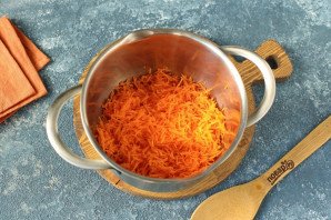 Молочный морковный суп