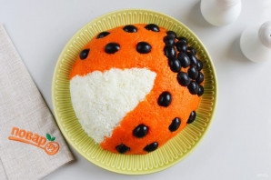 Салат "Божья коровка" Салат "Божья коровка"