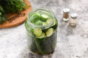 Огурчики на зиму без стерилизации