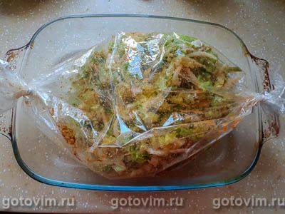 Пекинская капуста в рукаве для запекания Пекинская капуста в рукаве для запекания