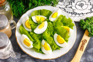 Салат из брюшек семги Салат из брюшек семги