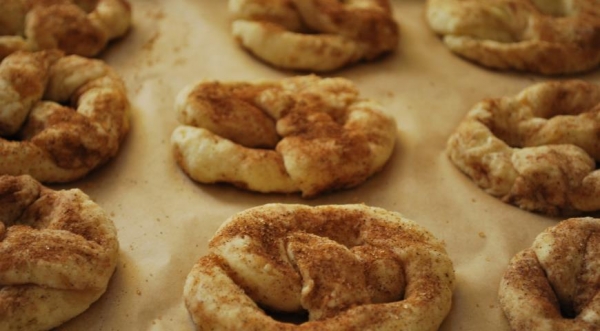 Творожные крендели, пошаговый рецепт с фото