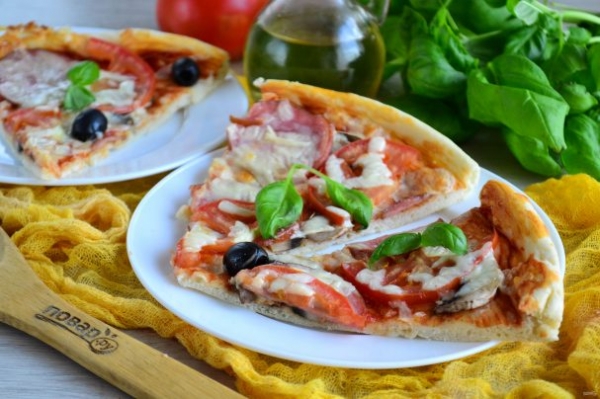 Пицца "Каприччиозо" Пицца "Каприччиозо"