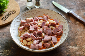 Немецкий салат с фасолью Немецкий салат с фасолью