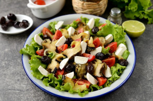 Салат с рапанами Салат с рапанами