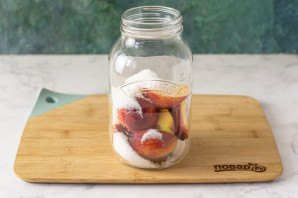 Компот из персиков без стерилизации