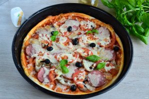 Пицца "Каприччиозо" Пицца "Каприччиозо"