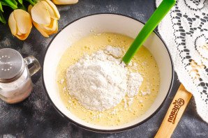 Яблочный тарт с карамелью Яблочный тарт с карамелью