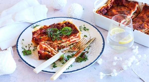 Простая лазанья из лаваша с сыром, пошаговый рецепт с фото