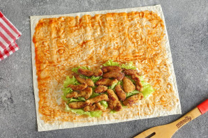 Сэндвич ролл с курицей Сэндвич ролл с курицей