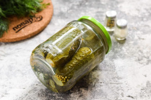 Огурчики на зиму без стерилизации