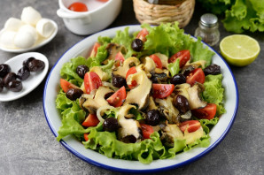 Салат с рапанами Салат с рапанами