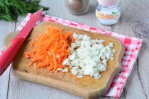 Слоеный салат с сердцем Слоеный салат с сердцем