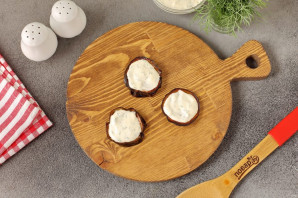 Пирамидки из баклажанов Пирамидки из баклажанов