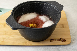 Яблочно-сливовый соус на зиму