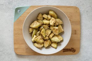 Грибные баклажаны