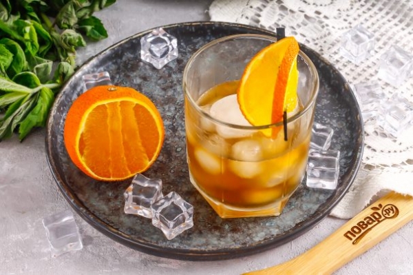 Коктейль "Ржавый гвоздь" Коктейль "Ржавый гвоздь"