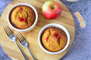 Морковно-яблочное суфле Морковно-яблочное суфле