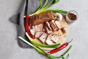 Копченое сало в мультиварке Копченое сало в мультиварке