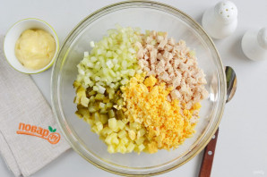 Салат "Божья коровка" Салат "Божья коровка"