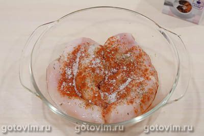 Куриное филе, запечённое в сливках Куриное филе, запечённое в сливках