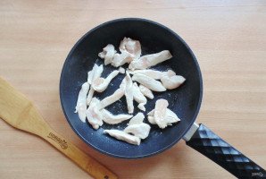 Вок с рисом и курицей