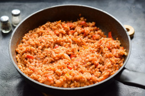 Овощной салат с перловкой на зиму