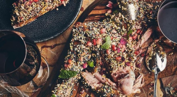 Баранья лопатка конфи в соусе заатар от Brach Paris , пошаговый рецепт с фото