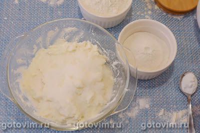 Творожные пончики c рисовой и пшеничной мукой Творожные пончики c рисовой и пшеничной мукой