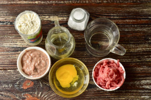 Лепешка с фасолью и фаршем Лепешка с фасолью и фаршем