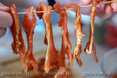 Джерки из свинины с чили и паприкой