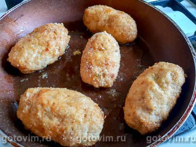 Ленивые котлеты по-киевски Ленивые котлеты по-киевски