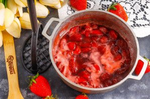 Джем из клубники без желатина