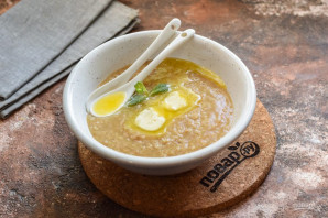 Овсяная каша на яблочном соке Овсяная каша на яблочном соке