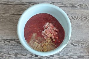 Ливерная колбаса в ветчиннице