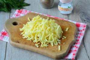 Слоеный салат с сердцем Слоеный салат с сердцем