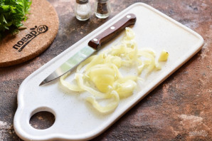 Немецкий салат с фасолью Немецкий салат с фасолью