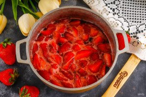 Джем из клубники без желатина