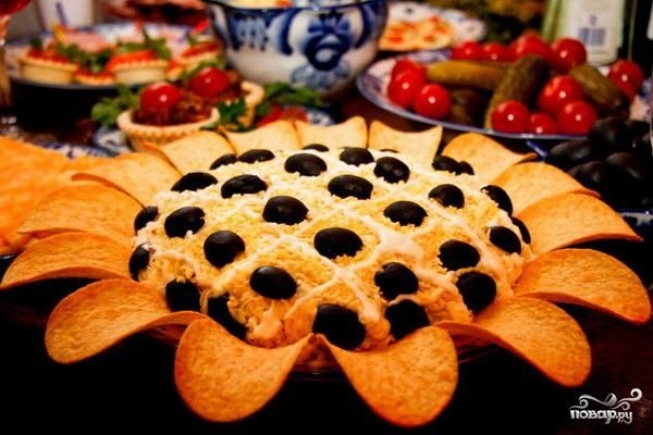 Салат Подсолнух Салат Подсолнух