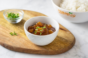 Кисло-сладкий соус с ананасами Кисло-сладкий соус с ананасами